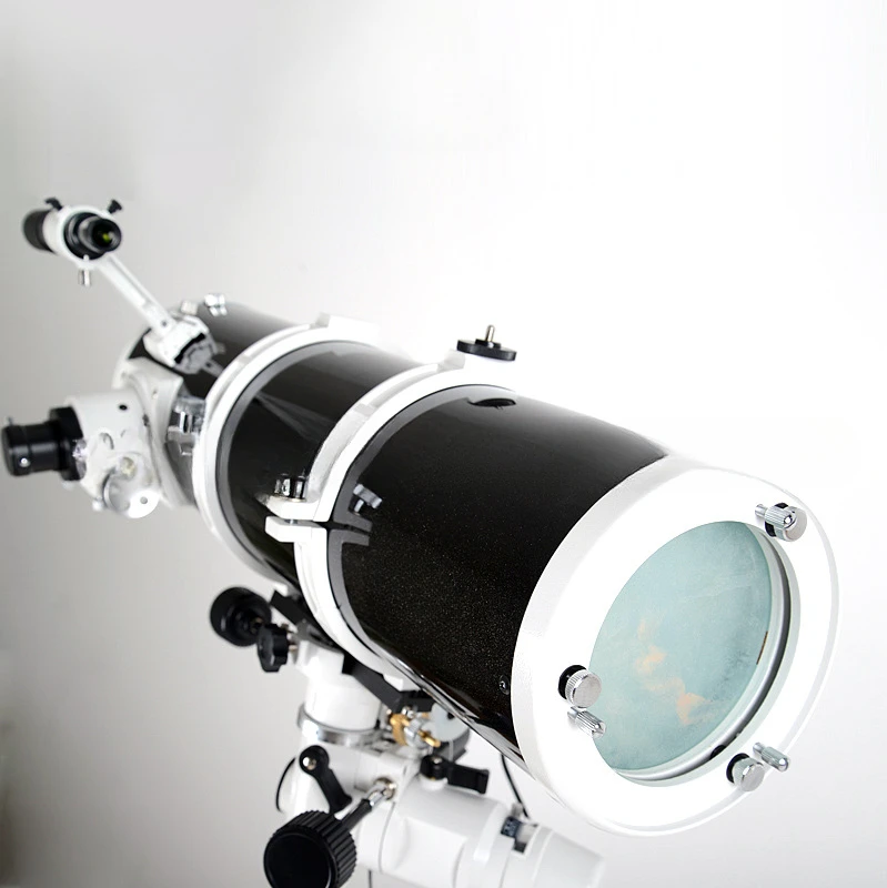 Astronomical telescope, single-speed steel foot 150EQ, adult high-power clear deep sky viewing, no chromatic aberration