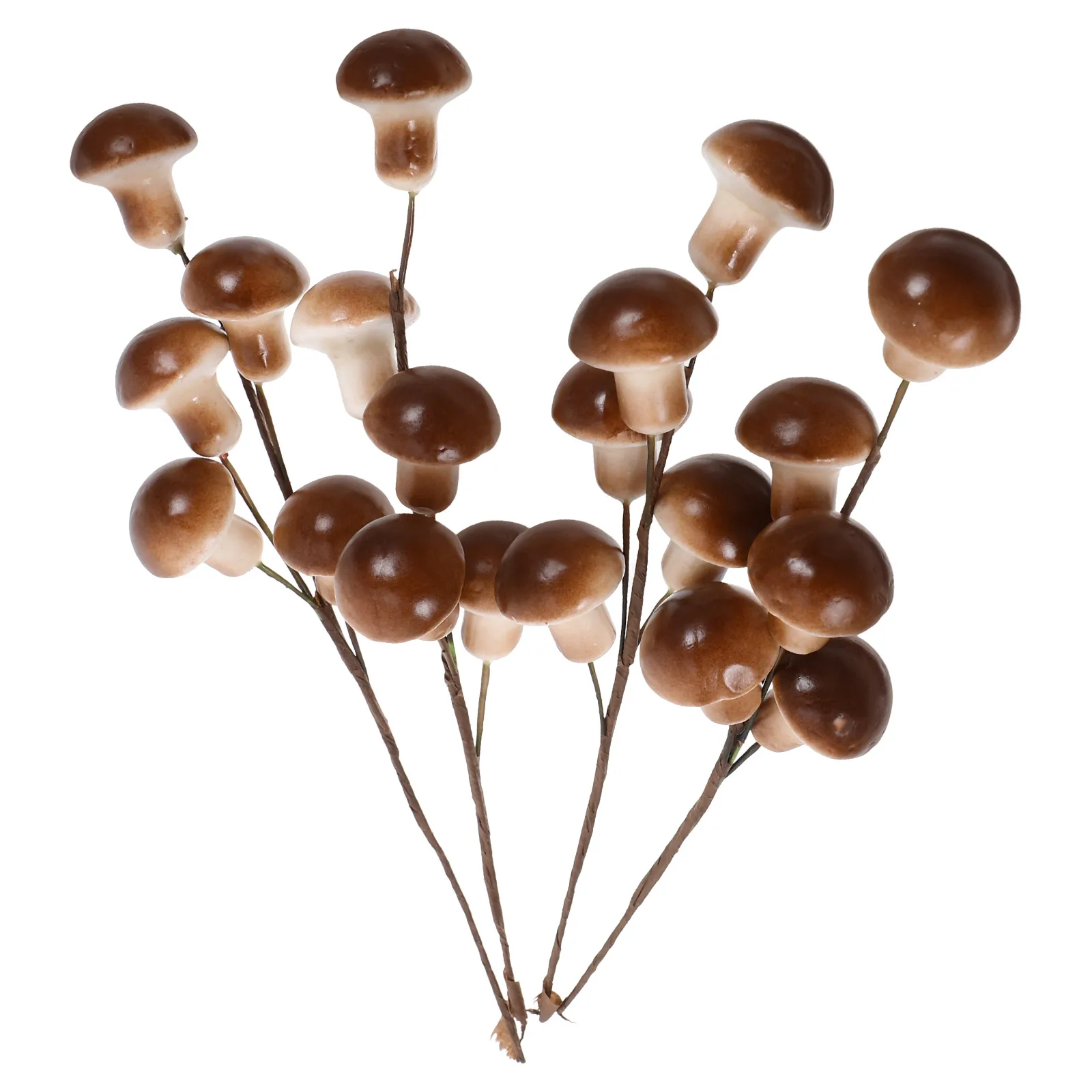 

4 Pcs Mushroom Decoration for Home Party Fairy Garden Accessories Mushroom Decorations Mini Fake Plants Sculpture