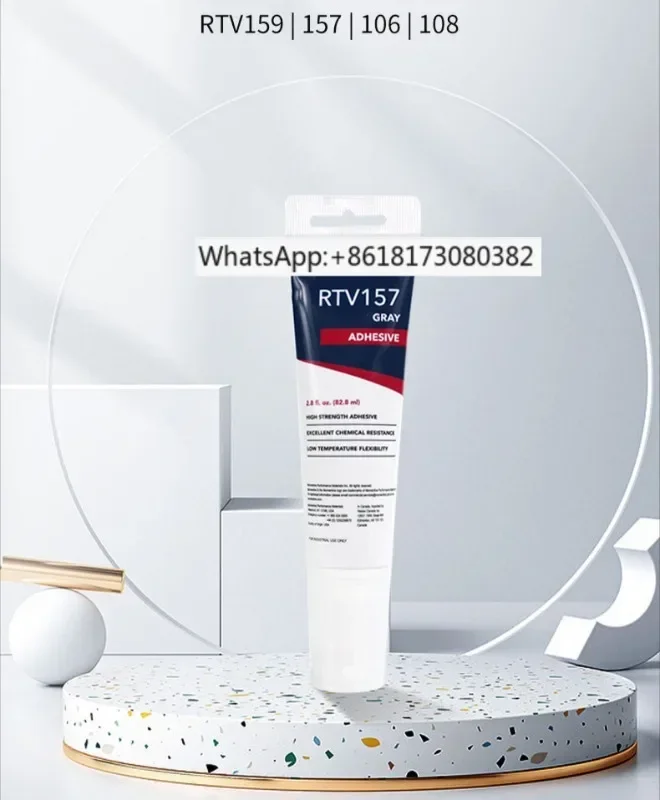 RTV159/157 adhesive red/gray high-temperature resistant electronic silicone sealing silicone
