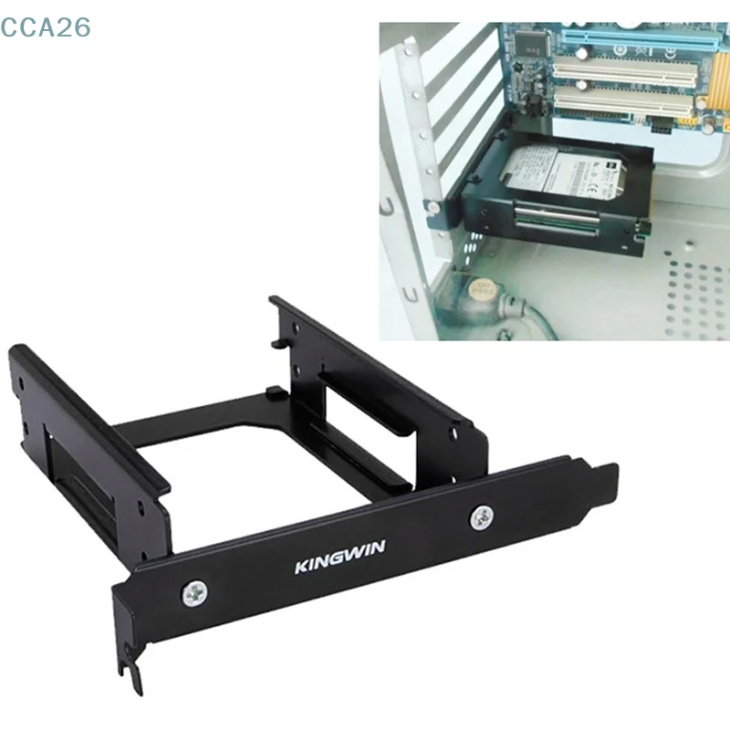 

Монтажный кронштейн SSD HDD для PCI 2x2,5-дюймовый монтажный комплект для внутреннего жесткого диска Комплект для установки внутреннего жесткого диска