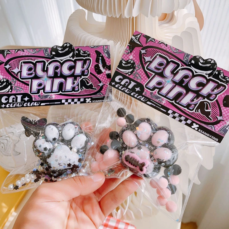 Dark Series Mud Like Kneading and Decompression Toy EVA Bag, A Stress Relieving Tool with A Sticky and Ultra Soft Texture