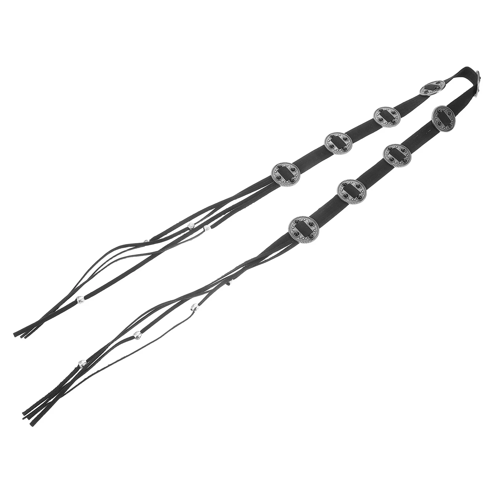 

Vintage Western Beaded Waistbelt Adjustable Size Boho Retro Style Waistband Decoration for Women Dresses Skirts Fashion Waist