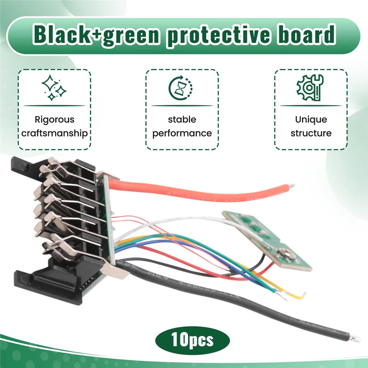 

BTCL 10 шт. 18 В 21 В литий-ионный аккумулятор PCB плата защиты от зарядки для