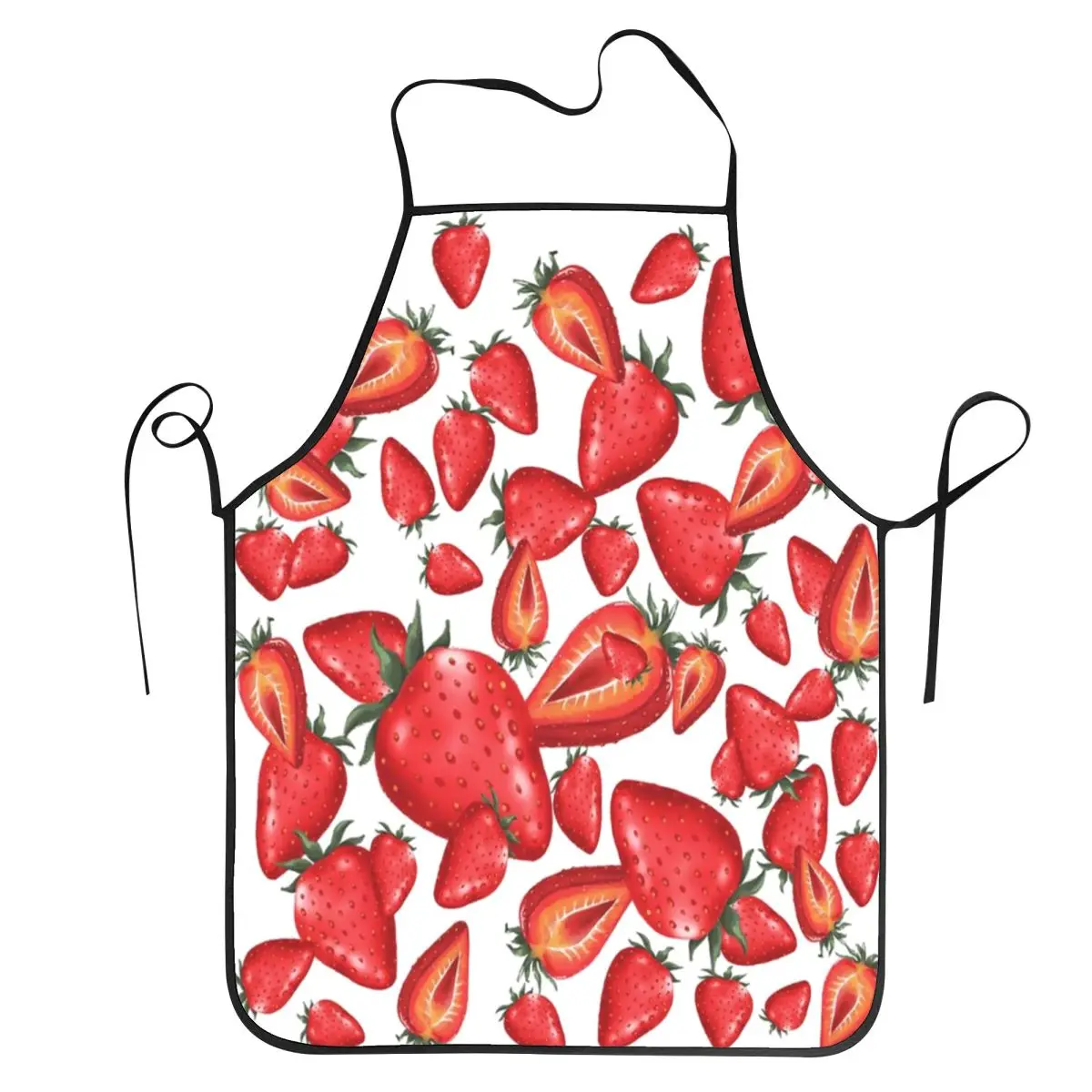 

Фартуки для клубники, фартуки для шеф-повара, приготовления пищи, выпечки, водонепроницаемый нагрудник, кухонный сарафан для чистки для женщин и мужчин, садоводства