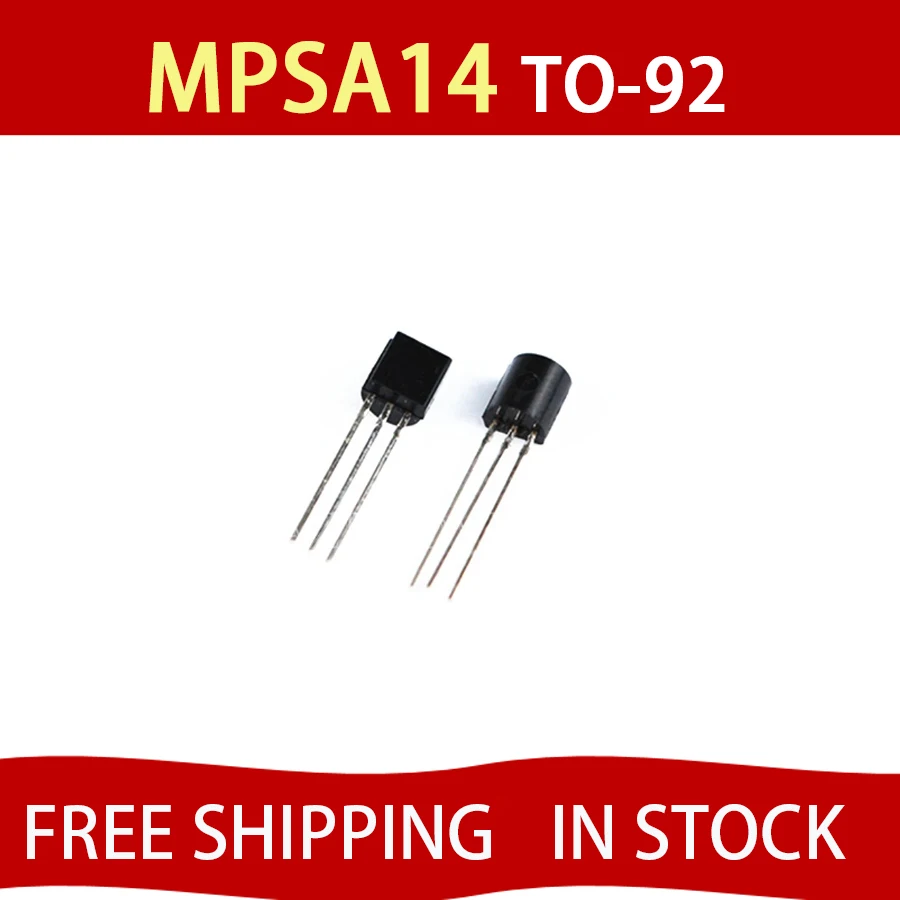 50pcs MPSA14 A14 TO-92 In Stock FREE SHIPPING