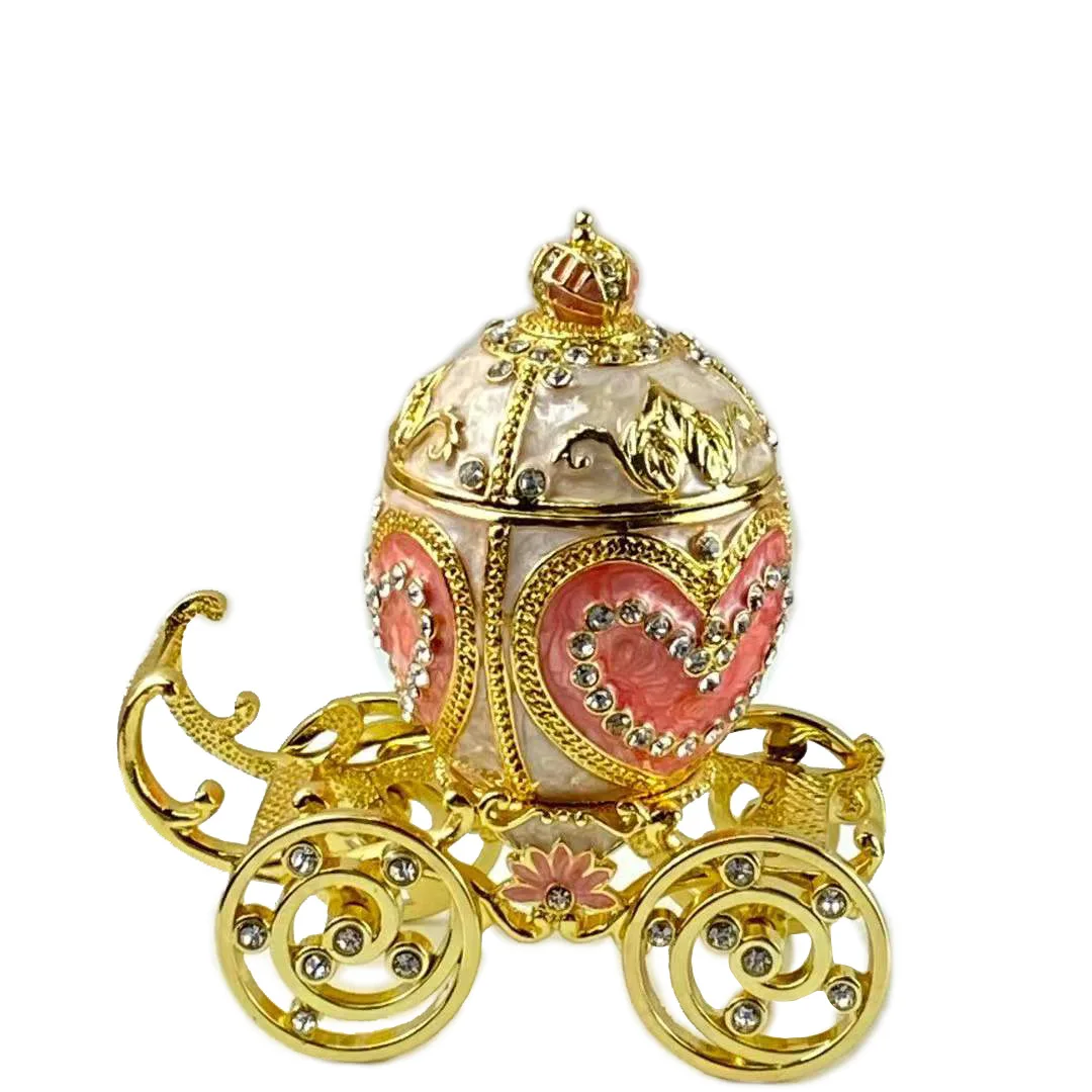 

Faberge Easter Egg Metal Craft Gift Knitting