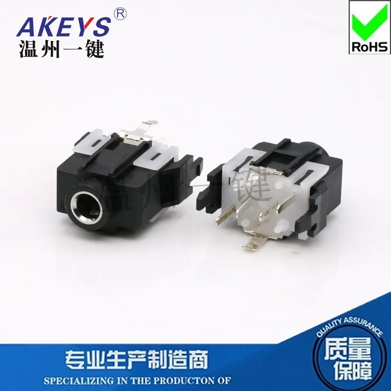 10PCS 3.5MM socket 7-pin pin without fixed foot 3.5MM audio socket female PJ-334A-7P inner copper sleeve