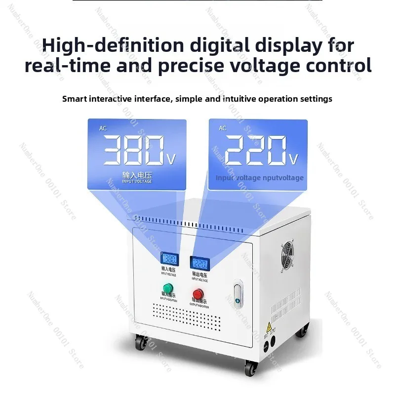 Three Phase Dry Type Isolation Transformer Step Up Step Down 380V 220V 415V 440V 480V 100KVA Voltage Converter - view 3