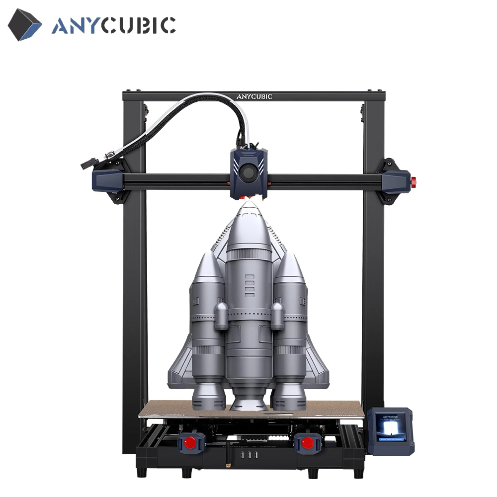 

ANYCUBIC Kobra 2 MAX FDM 3D Printer Large Build Size with 500*420*420mm Maximum Print Speed 500mm/s Support Remote Control