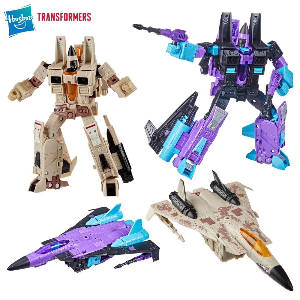 

[В наличии] Hasbro Transformers Generations Selects Ramjet & Sandstorm 18 см Эксклюзивная фигурка Коллекция моделей робота Игрушки