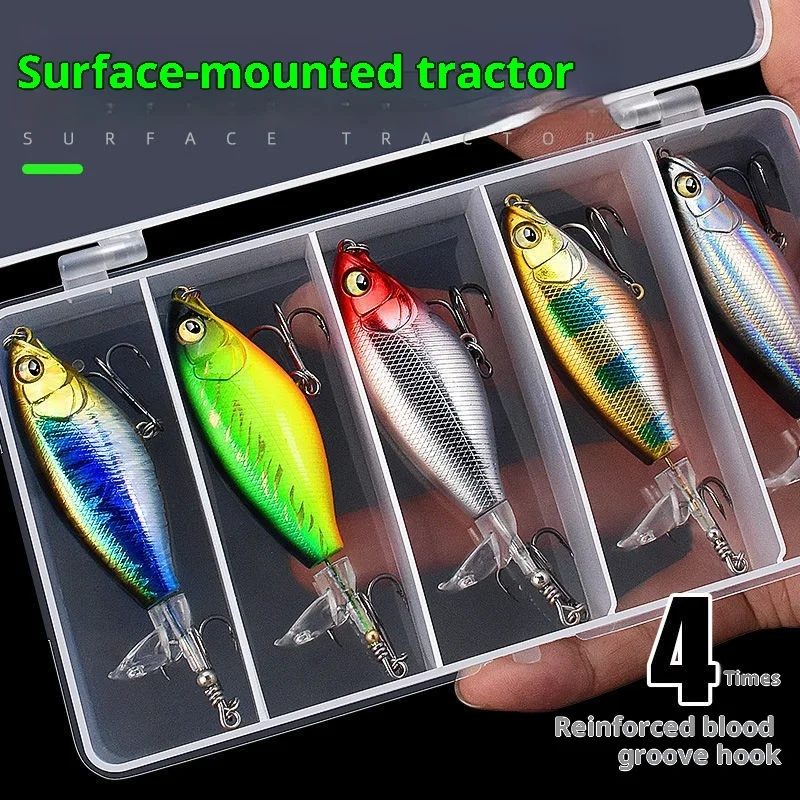 

Floating Topwater Lure Propeller Pencil Bait for Bass Pike Long Cast Fishing