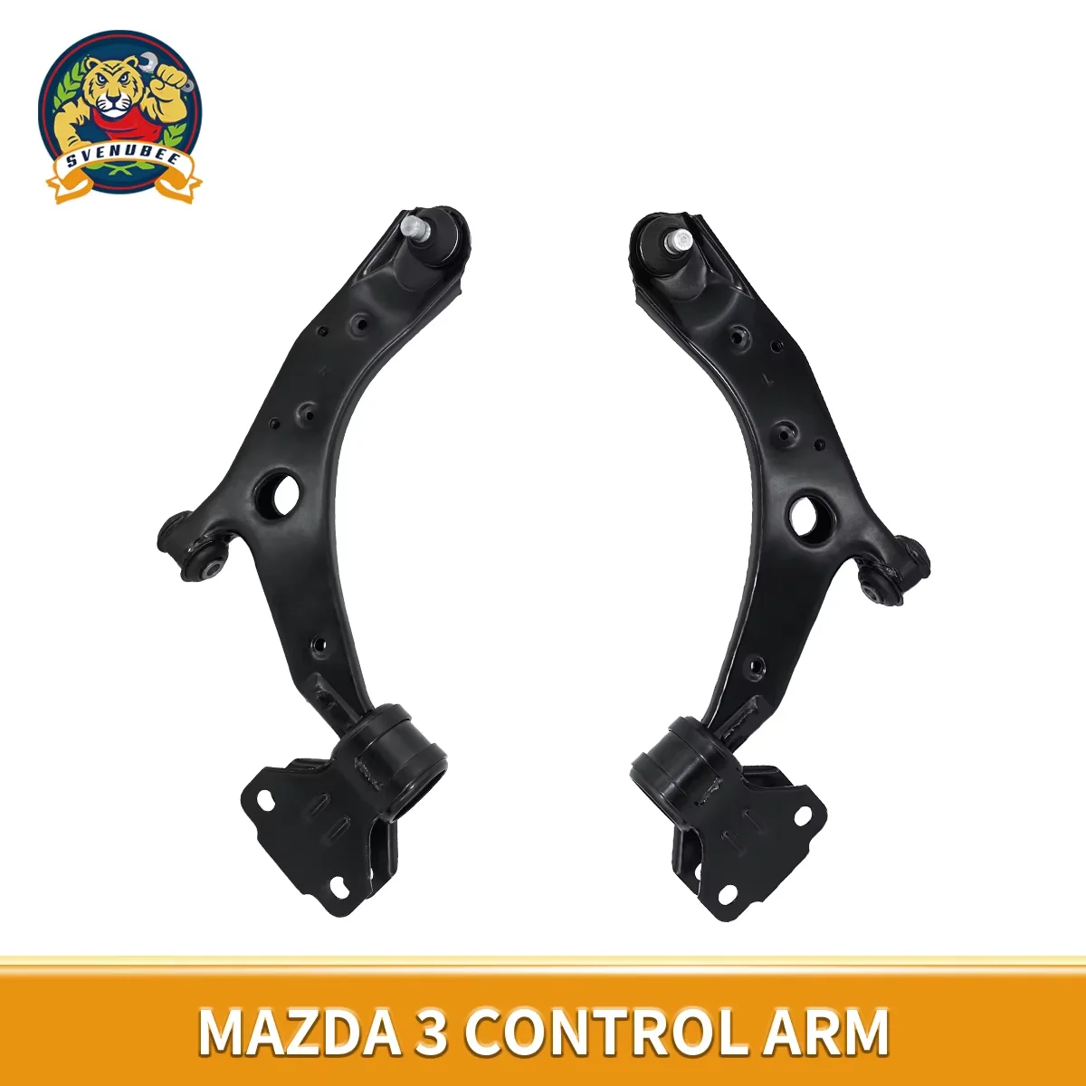 

Svenubee 2Pcs Front Lower Control Arms Ball Joint Left & Right Suspension Kit Sets for Mazda 3 Sport 2010 2011 2012 2013 K621271