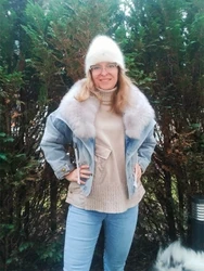 Women's Winter Down Jacket 2025 Short New In Coats & Jackets Natural Fox Fur Collar Genuine Rabbit Hair Lining Luxury Outerwear