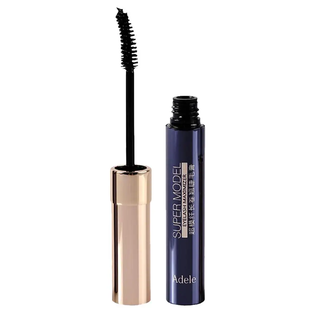 เครื่องสำอางมาสคาร่าสีดำกันน้ำธรรมชาติยาวขึ้นหนาการแต่งหน้าขนตาปลอม