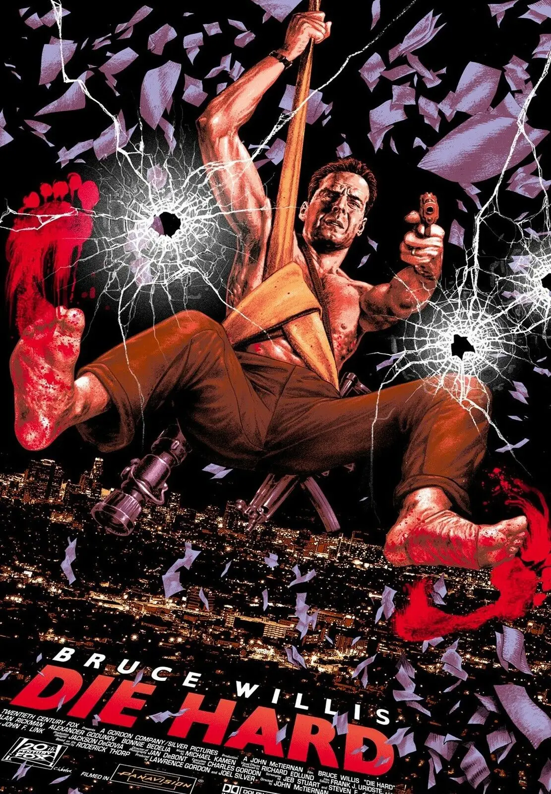 

Твердый Шелковый плакат с рисунком винтажного фильма для домашнего декора