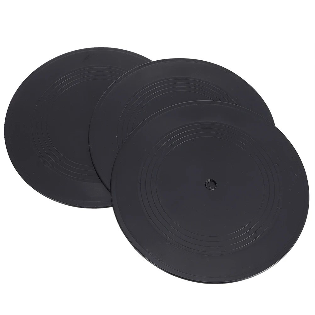 

3 pcs 7 Inch Decorative Vinyl Records Wall Decor Home Bar Cafe Interior Adornments Household Decoration Music
