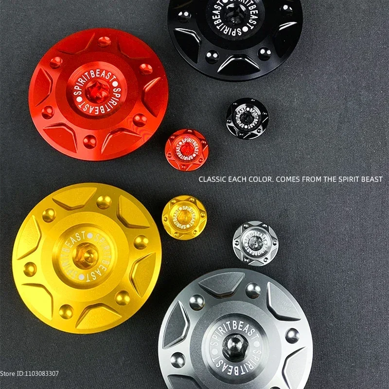Spirit Beast Motorcycle Engine Screw Cover Hole Left Side Engine Magnetic Cover Crankcase Screw Cover for Honda Cross Cub - Image 5