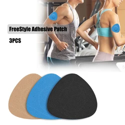 3 Pcs Breathable Libre Adhesive Patches Sports Sensor Stickers Fixic Covers Waterproof Skin-friendly Outdoor Climbing