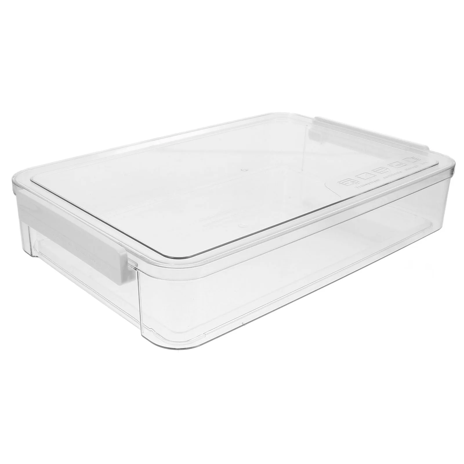 

Document Storage Box Transparent File ganizer Large Capacity PET ABS Suitable Home Office Easily Accessible Files