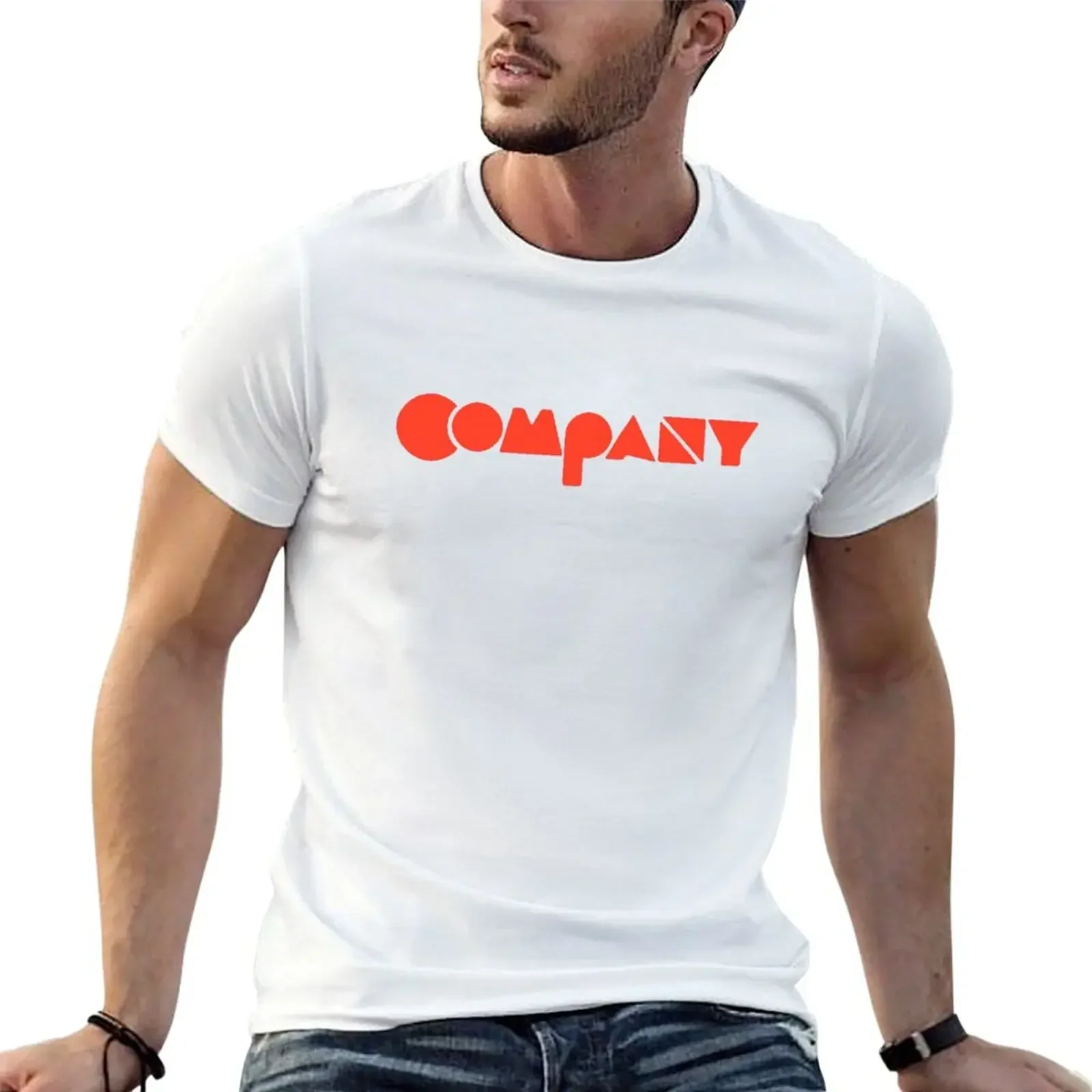 Company Retro Logo T-Shirt Aesthetic clothing blacks customs design your own vintage t shirts mens graphic t-shirts anime