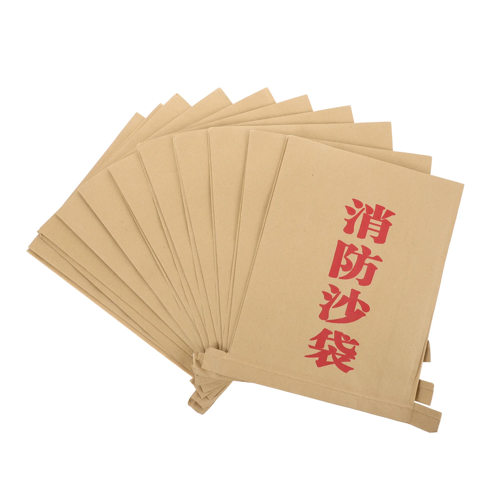 10 قطعة أكياس الأسمدة الورقية من ورق الكرافت المثالية لحواجز الفيضانات وتخزين أكياس الرمل وحقيبة الطعام وأكياس الورق #1