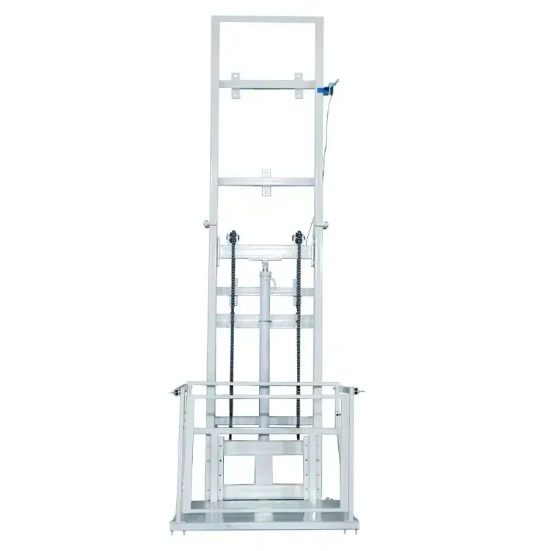 EXW Electric Hydraulic Lifting Platform 500KG 1 Ton For Warehouse Factory Home Use Freight Elevator With Remote Control