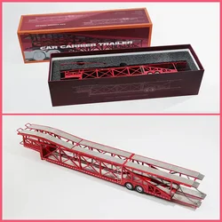 GCD Alloy 1:64 Scale Chinese-style Car Carrier Trailer Model Ornament Souvenir Display Collection Hobby Gift