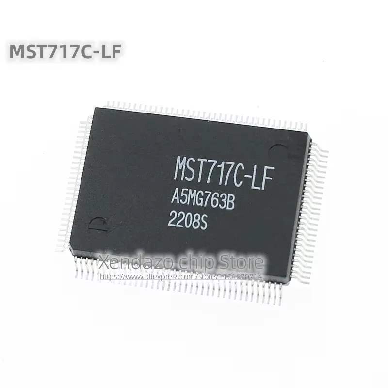 1pcs/lot MST717C-LF MST717C QFP-128 package Original genuine LCD chip