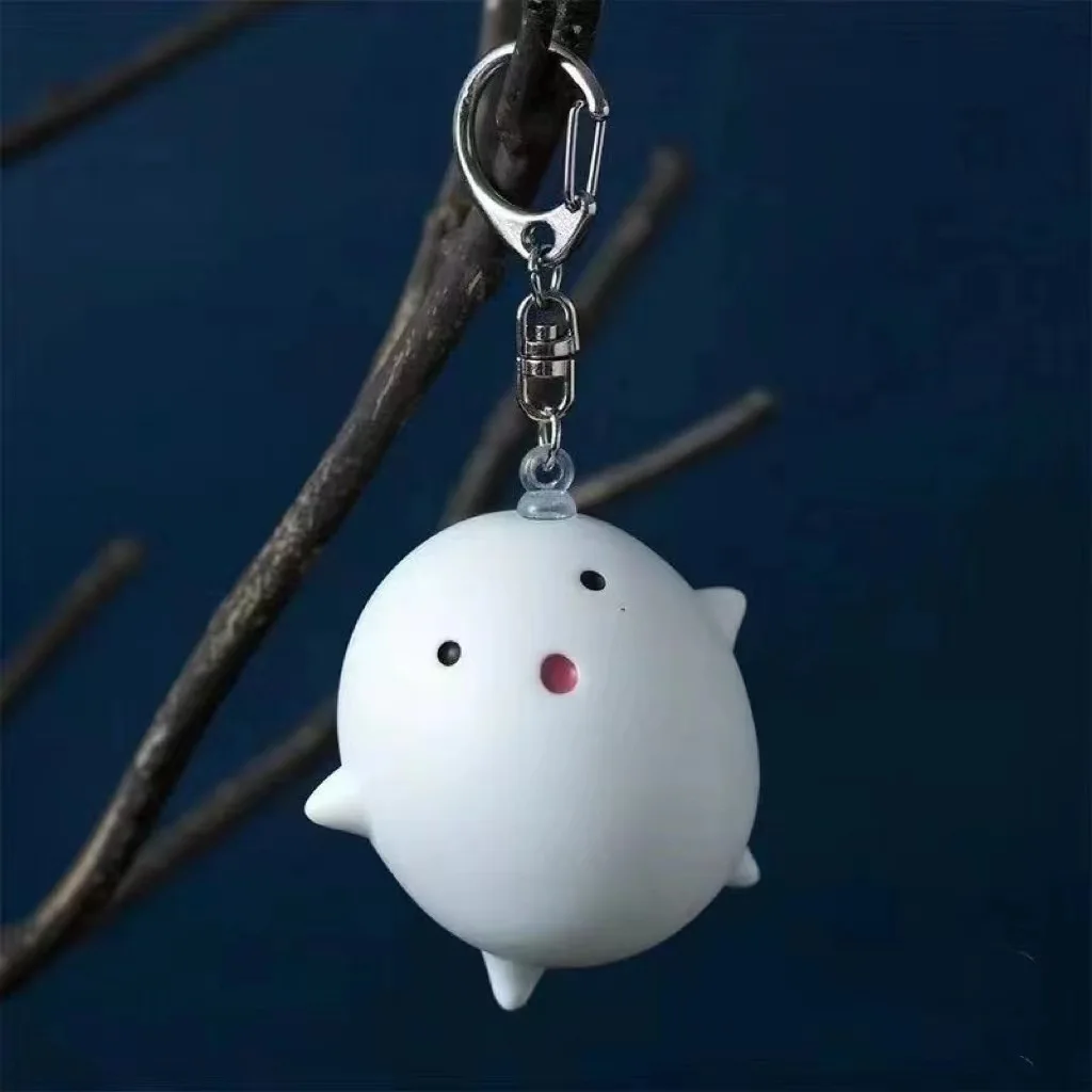 Anime The Boy and the Heron Cosplay Keychain Walawala Cute Doll pendant  Key Chains Pendant Keyring