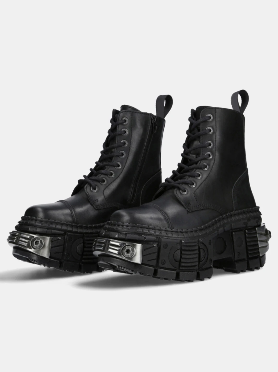 

2024 Retro Razor Decorative Dark Punk Short Men's and Women's Same Gothic Locomotive Thick-soled Heightening Boots