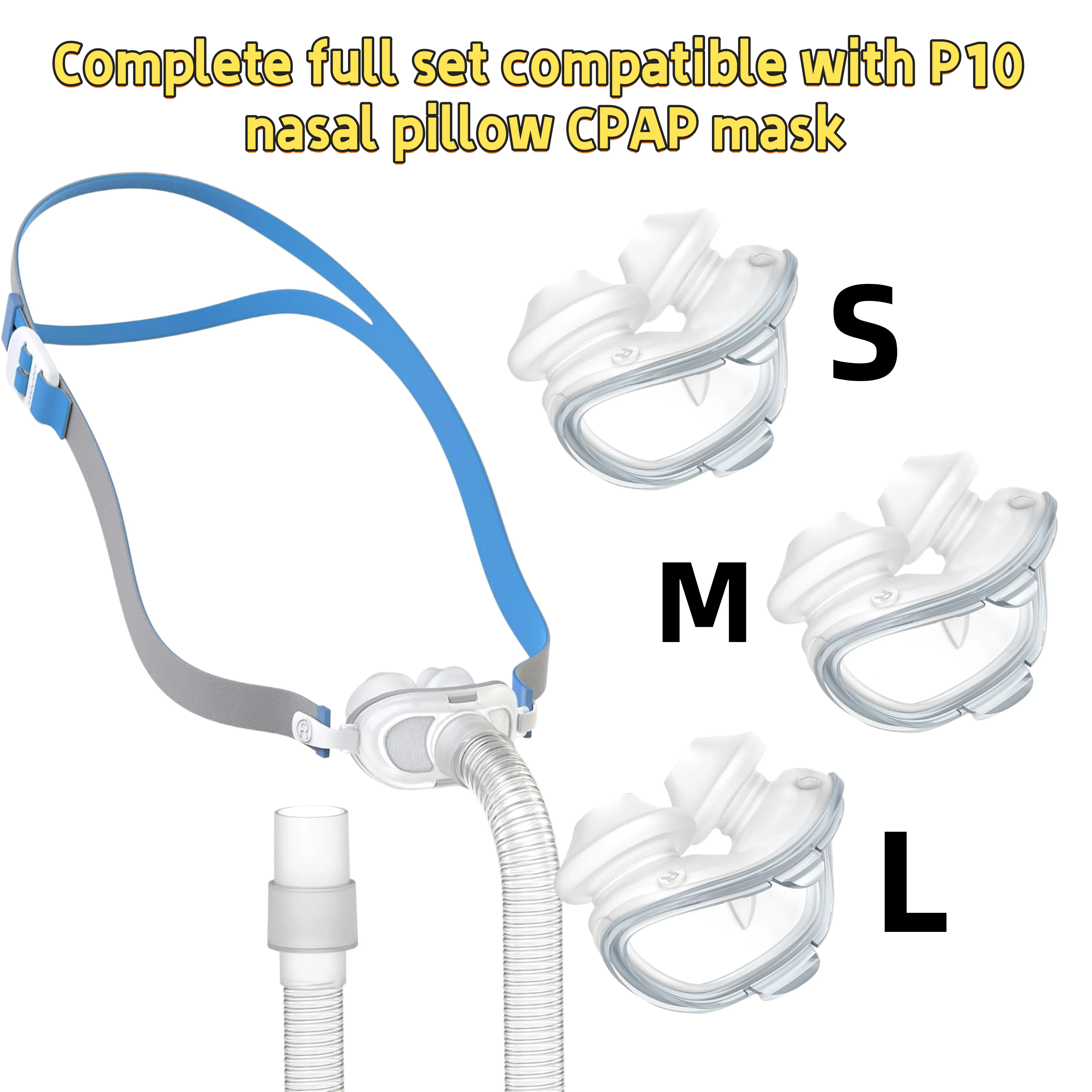 resmed-airfit-p10-nasal-pillow-cpap-mask-nasal-cpap-mask-full-set-replacement-set-for-airfit-p10-includes-tube-frame
