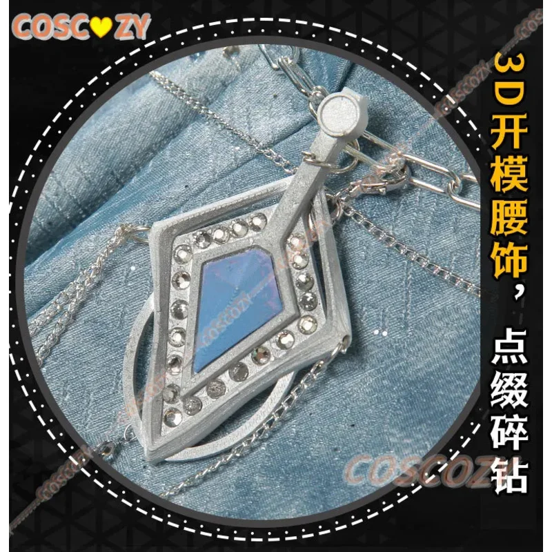 2025 11 คาเล็บคู่รักและดีพสเปซคอสเพลย์เครื่องแต่งกายสีฟ้าชุดเสื้อชั้นในสตรีหญิงเสื้อผ้าฮาโลวีนชุดสูทที่กำหนดเอง