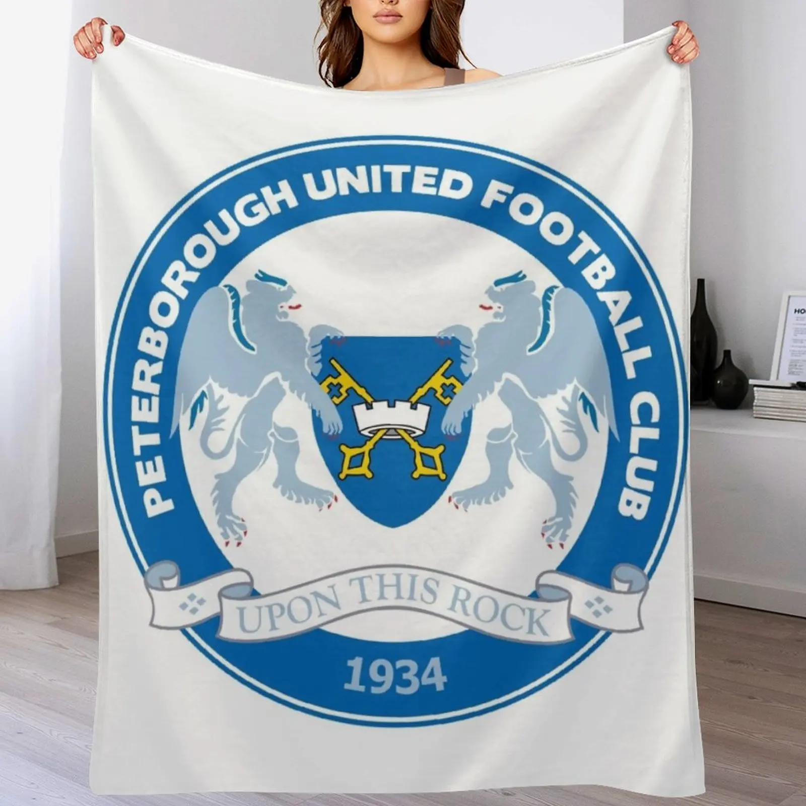 Peterborough FC New Throw Blanket