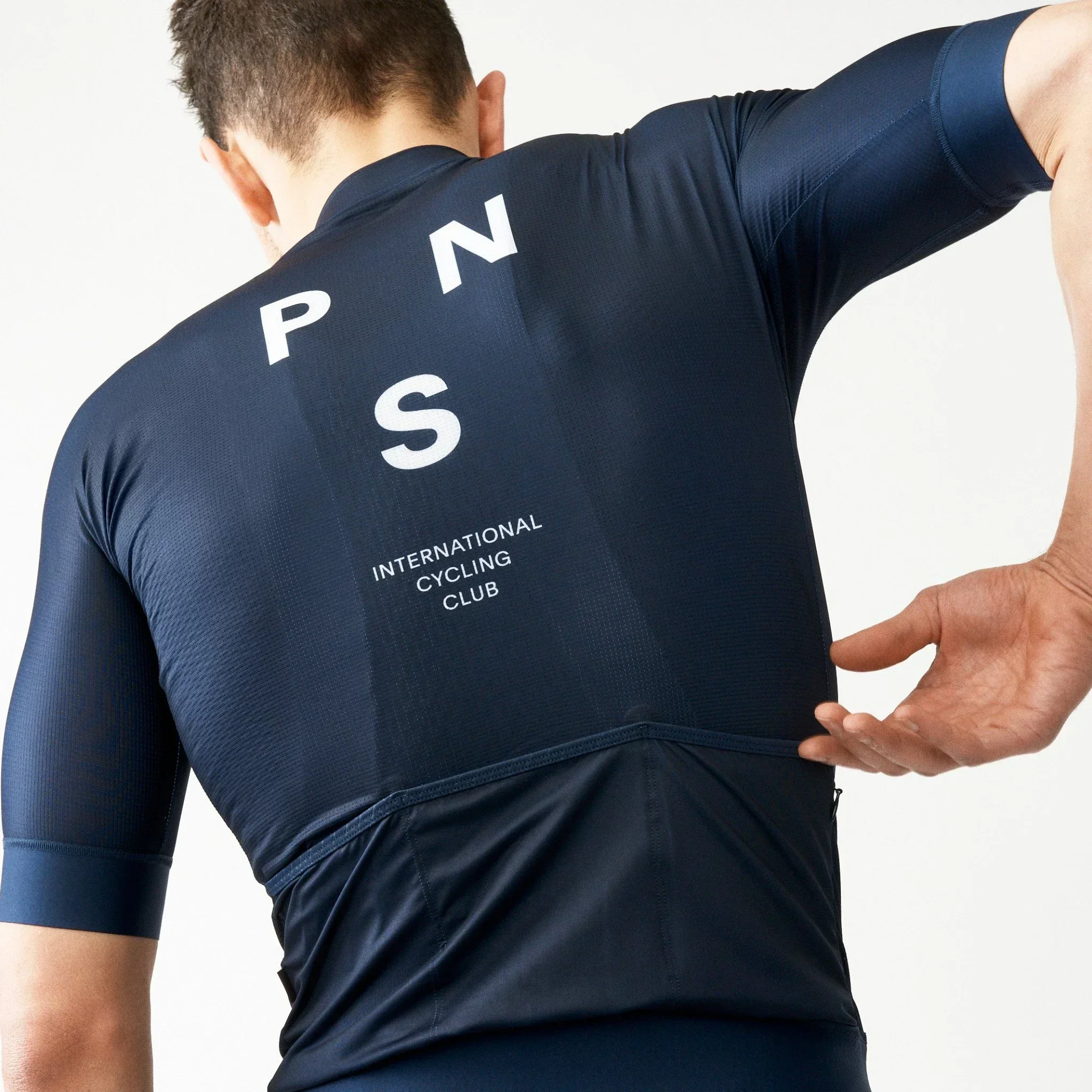 Image of MTB Replica Normal Studios Kurzarm-Radtrikot 2025, Team New Blue Herren Coolmax Speed Fahrradbekleidung MTB-Shirts