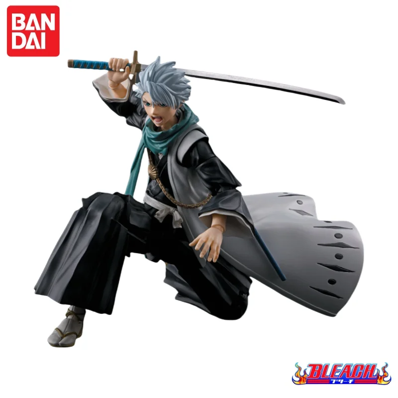 

In Stock Bandai Original Shf Action Figure Bleach Hitsugaya Toushirou Model Doll Brand New Boxed Anime Action Figures Toys