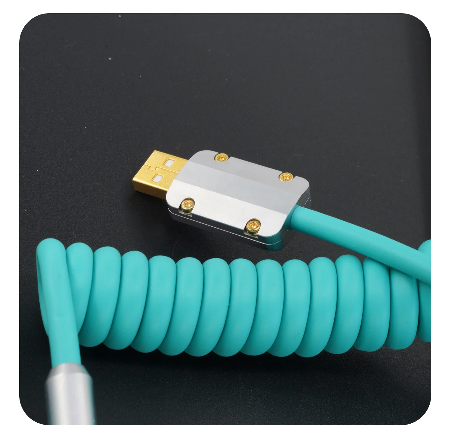 Spot GeekCable hand-customized mechanical keyboard data cable angry meow super elastic cable