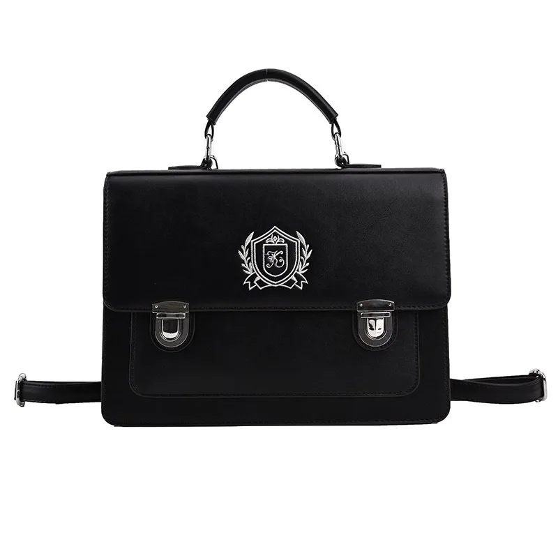 حقيبة كتف موحدة جديدة من JK حقيبة ظهر محمولة على طراز الكلية حقيبة بسيطة لحمل البريد #5