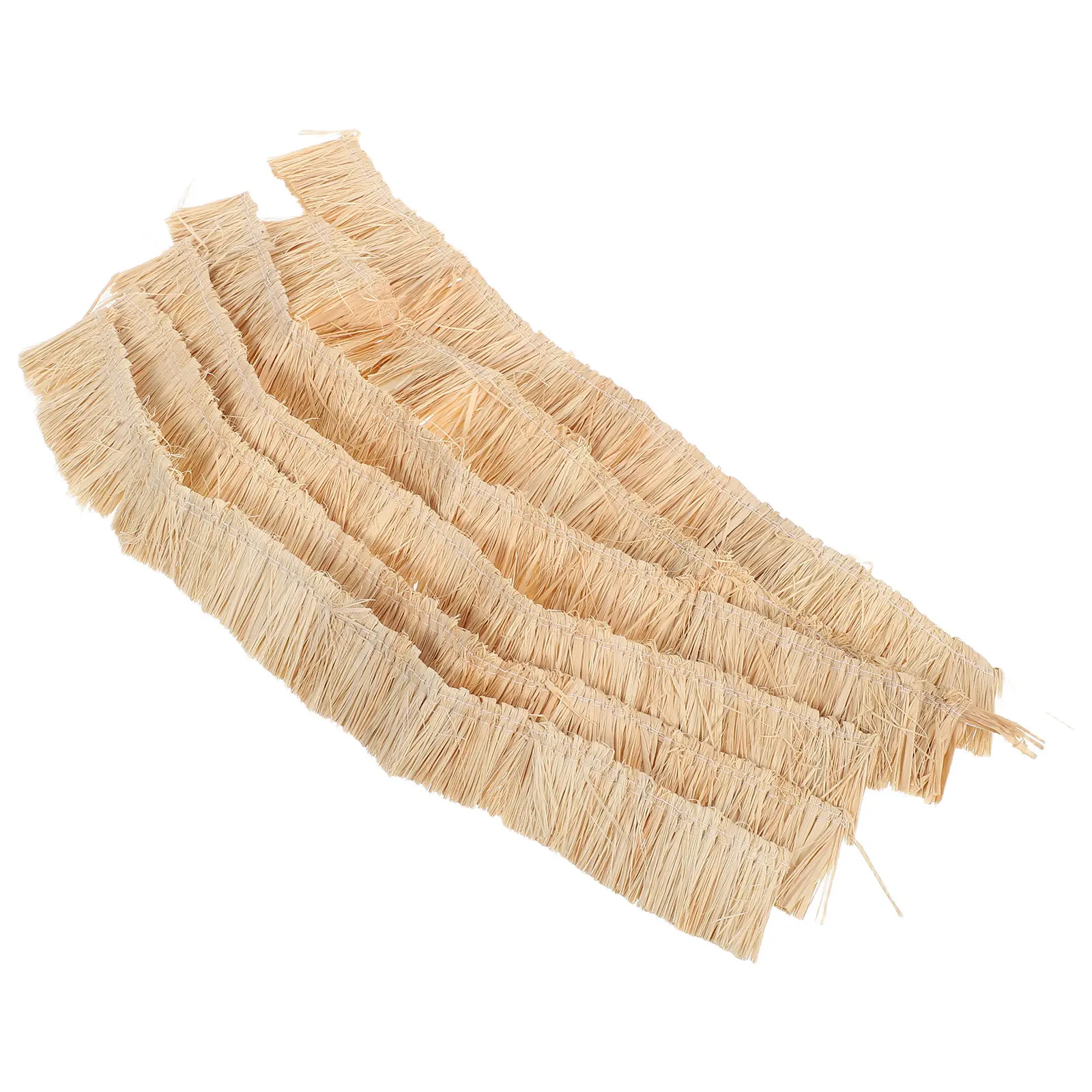 

6 шт. миниатюрных моделей соломенных крыш, искусственная соломенная кровля для DIY-проектов, миниатюрная соломенная трава для сказочных садов, диорам, маленькие соломенные крыши