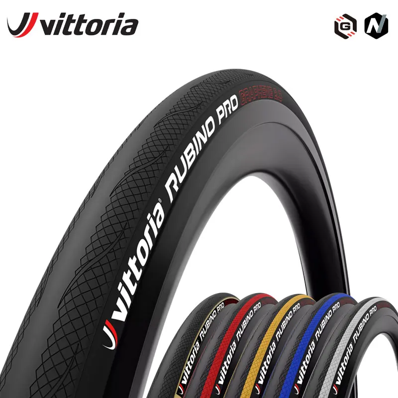 Vittoria Rubino Pro IV Road Bicycle Tires Folding Tube Type 25-622 28-622 30-622 Graphene 150TPI/Layer Anti-Puncture Bike Tyre