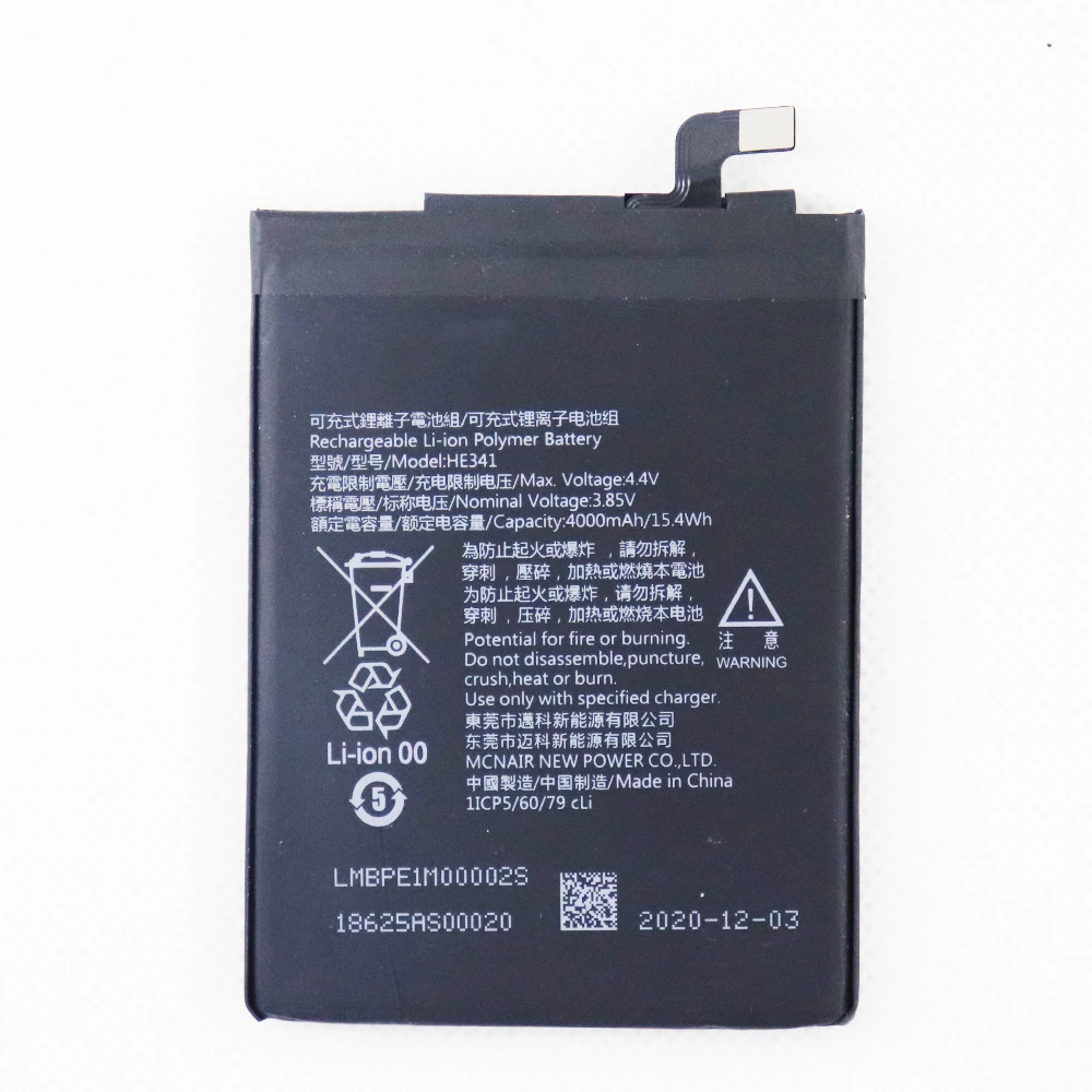 

HE341 4000mAh Battery HE 341 For Nokia 2.1 TA-1029 Batteries Bateria