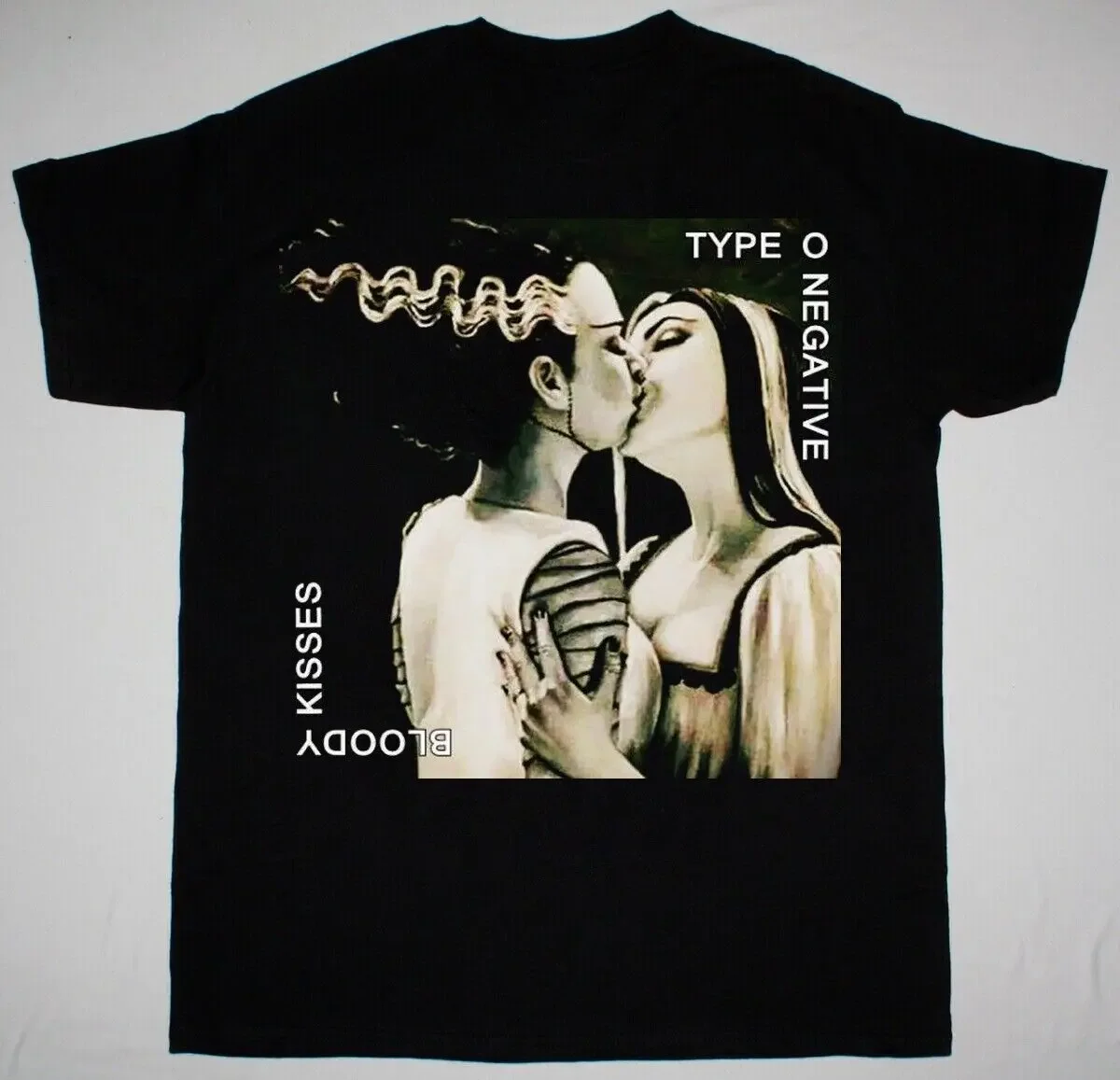 

Type O Negative Bloody Kisses Short Sleeve Black Tshirt Reprint S-5XL KH5233
