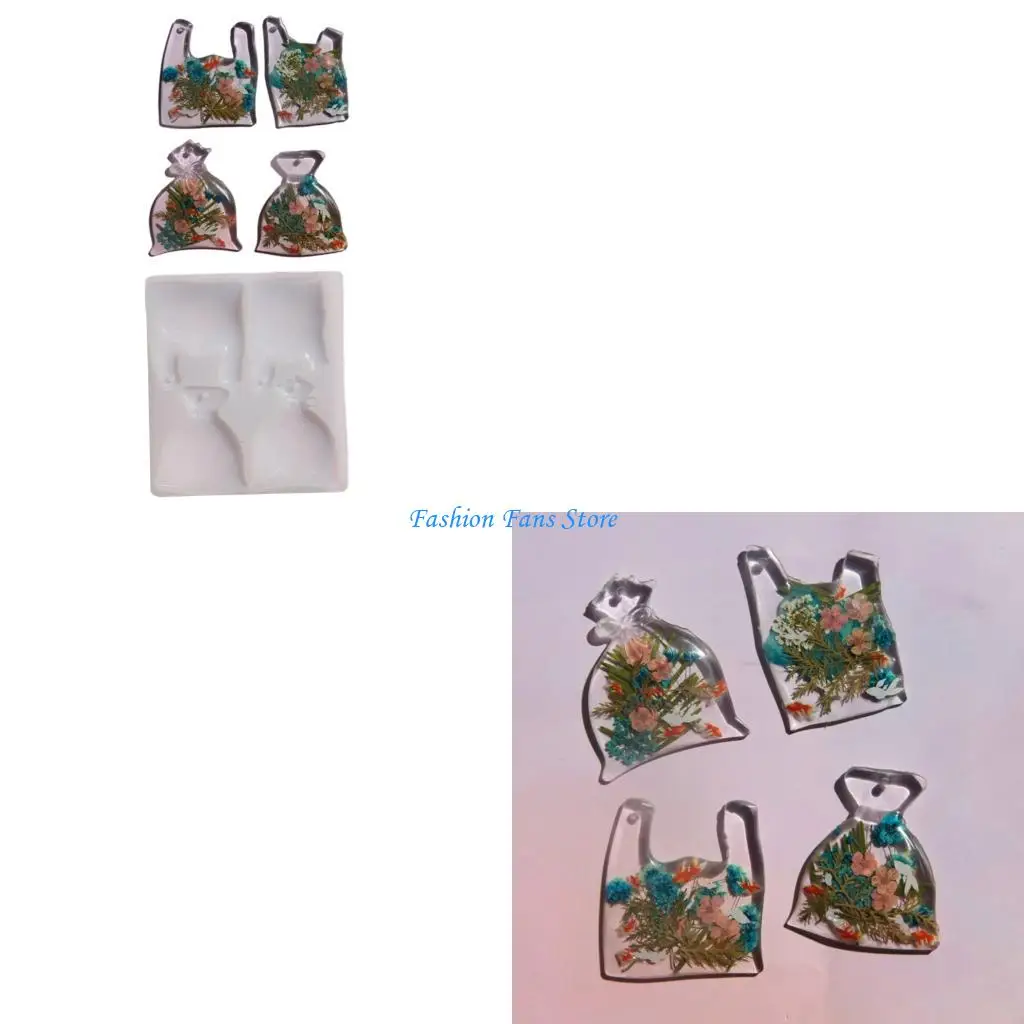 

Flexible Silicone Water Droplet Pendant Mold Easy Demolding Multi Purpose Crafting Template For Unique Jewelry Making