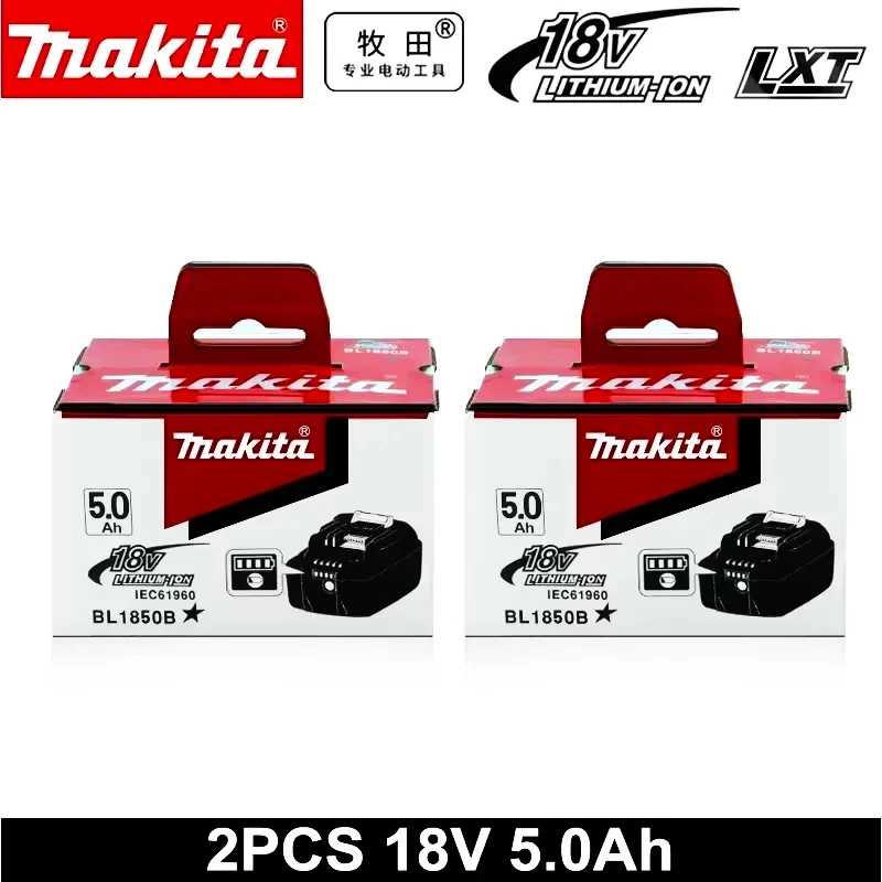 Lithiumbatterij 6Ah Makita-batterij 100% origineel 18V Makita-vervanging BL1840 BL1830B BL1850B BL1850 BL1860 Dewalt-gereedschap