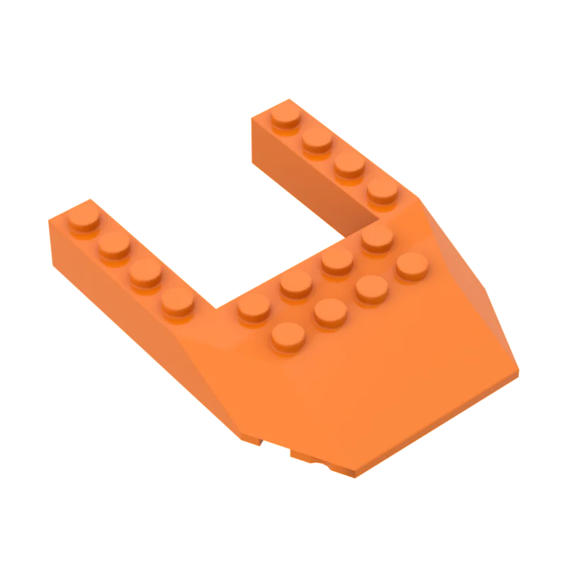 1Pc MOC Parts 32084 Wedge Sloped 6 x 8 Cutout Compatible Bricks DIY Assmble Building Blocks Particle Kid Puzzle Brain Toy Gift