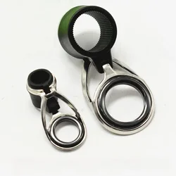 Sea Pole Guide Ring Stainless Steel Wire Loop Ceramic Rod Eye Multiple Sizes Repair Kit