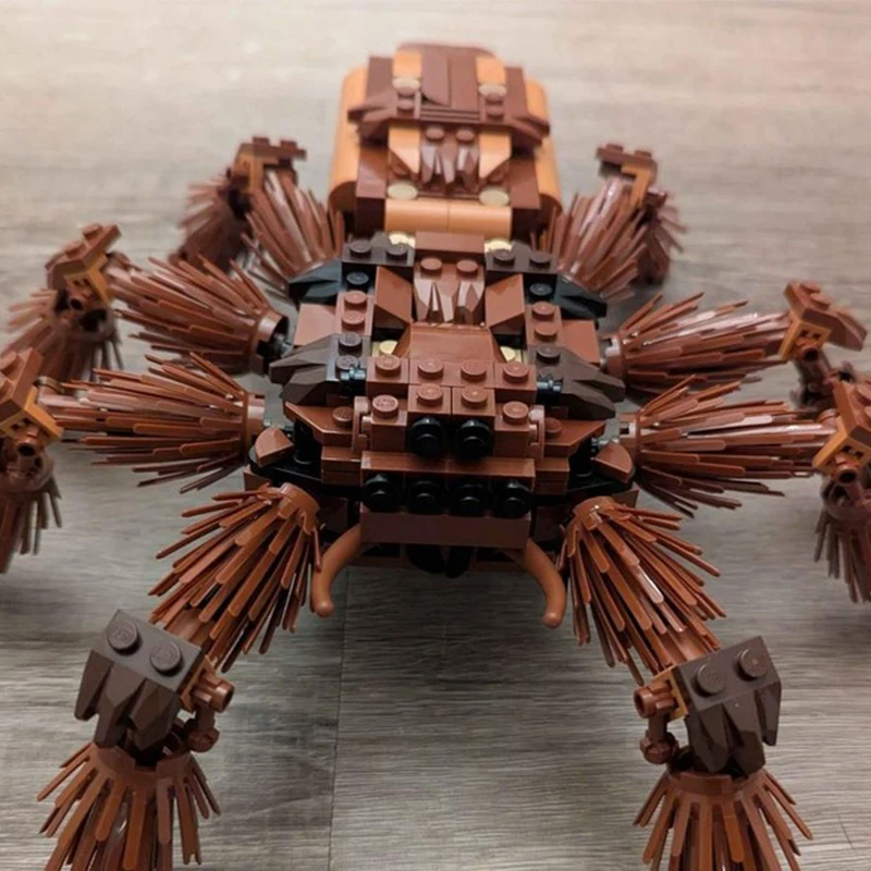 410 قطعة مكعبات بناء MOC إبداعية RSA Spider قابلة للبناء مجموعة ألعاب مجسمة Arthropod للأولاد - هدية عيد ميلاد وعرض سطح المكتب