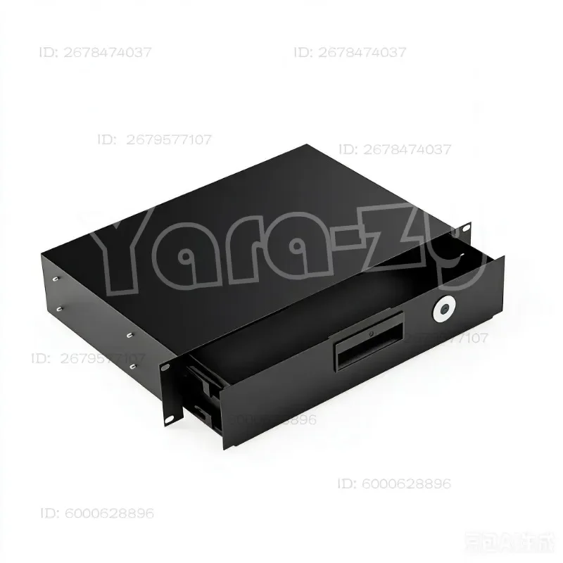 1u-2u-3u-rack-mount-drawer-with-lock-19-hidden-handle-enclosure-for-server-audio-rack