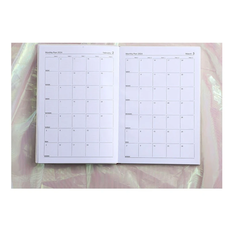 24 Hourly Planner 2024 - 24 Hour Weekly And Monthly Appointment Book 2024 Minimalist Teacher Planner