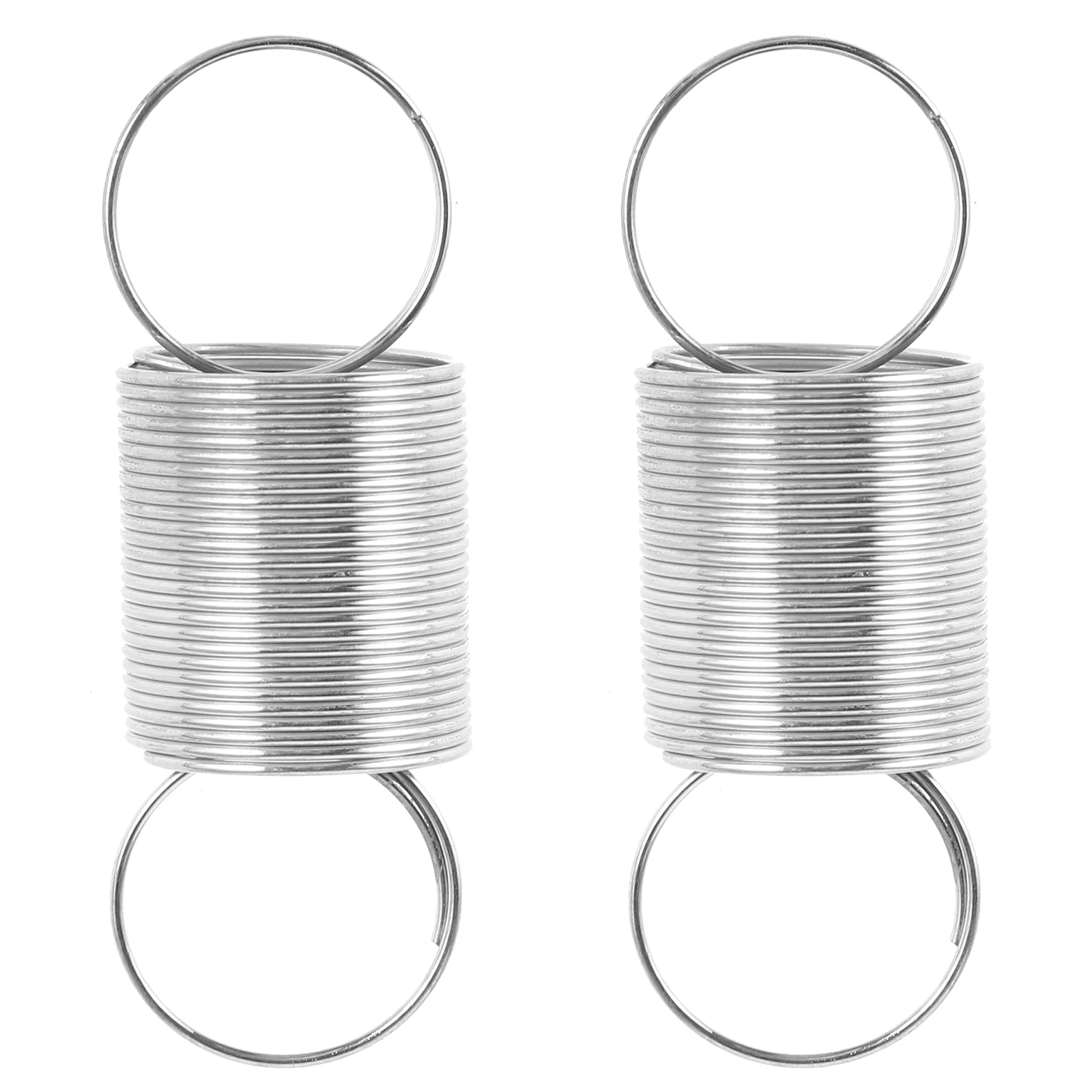 

2Pcs Tension Springs Stainless Steel Small Extension Rings Ends Scale Replacement Teaching Tool Experiment Instruments