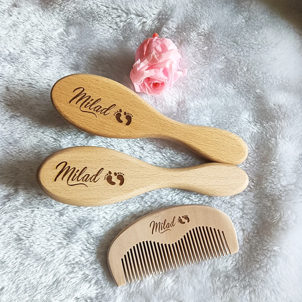 Hair Care Names - Baby Bathing Comb with Custom Name,Baby